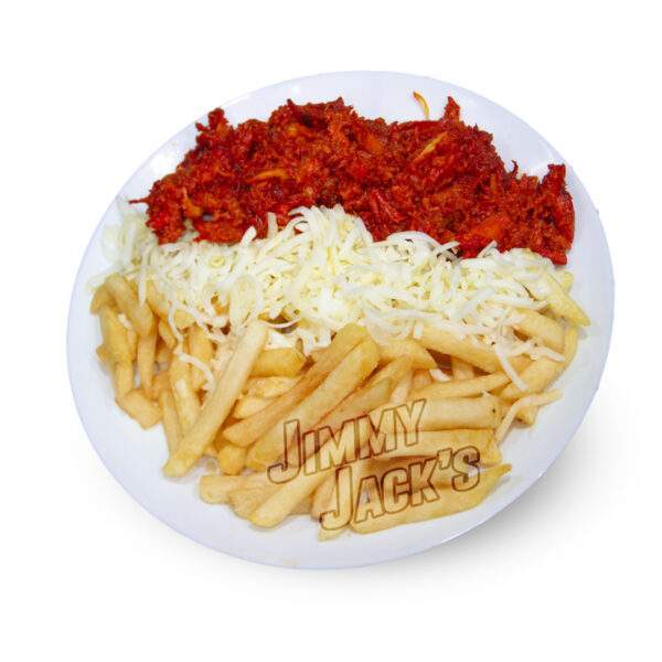 Chips, Cheese & Spicy Chicken