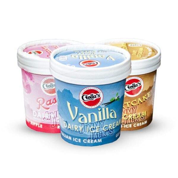 Crolla’s Ice Cream in 120ml Tubs